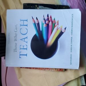 Those who can, teach